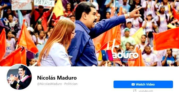 Facebook bloqueó por 30 días la cuenta de Nicolás Maduro tras sus reiteradas violaciones a la política sobre desinformación relacionada al covid-19, informó este sábado la empresa.